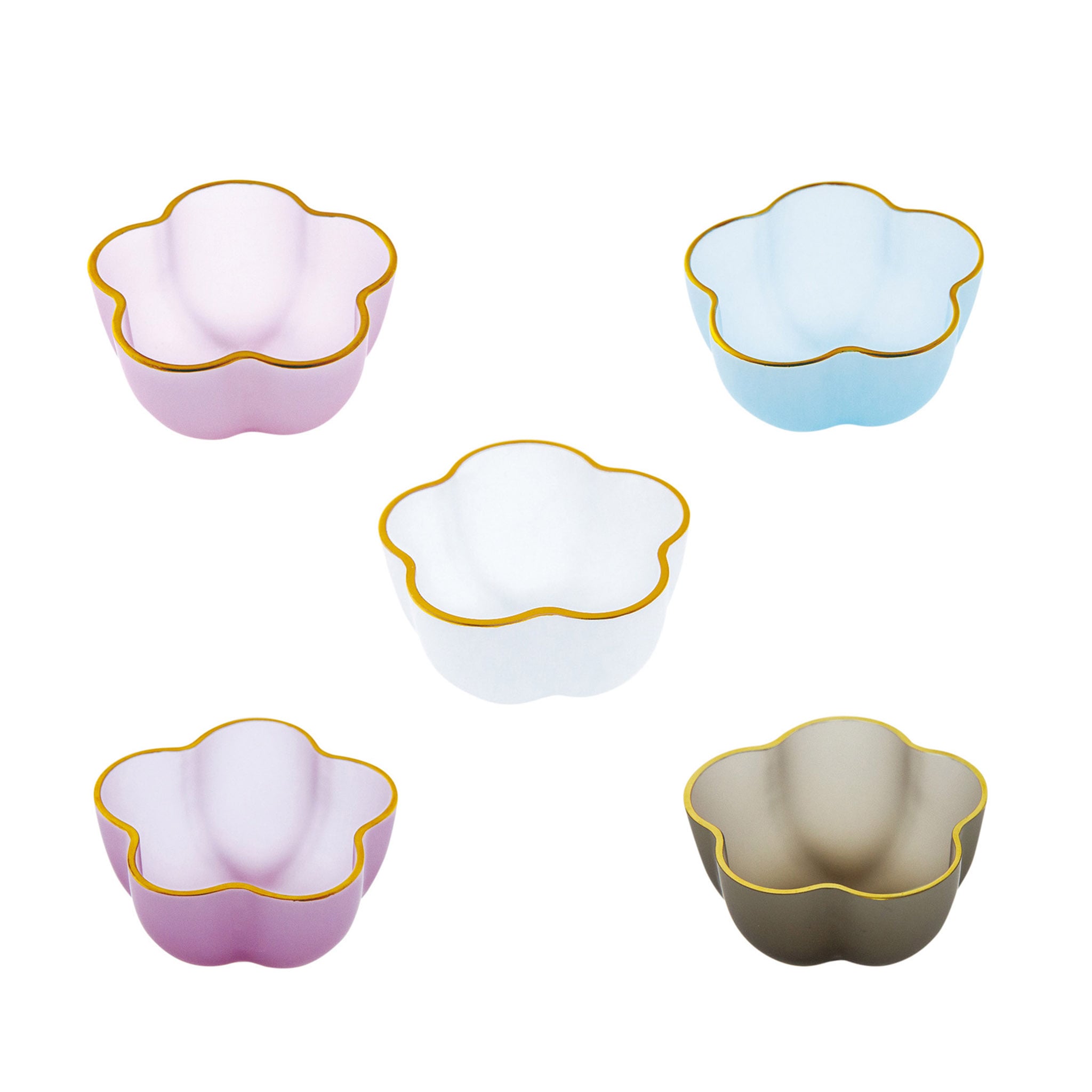 小花：豆鉢 桐箱入り 5個セット GIFT | ガラス製品 | Sghr