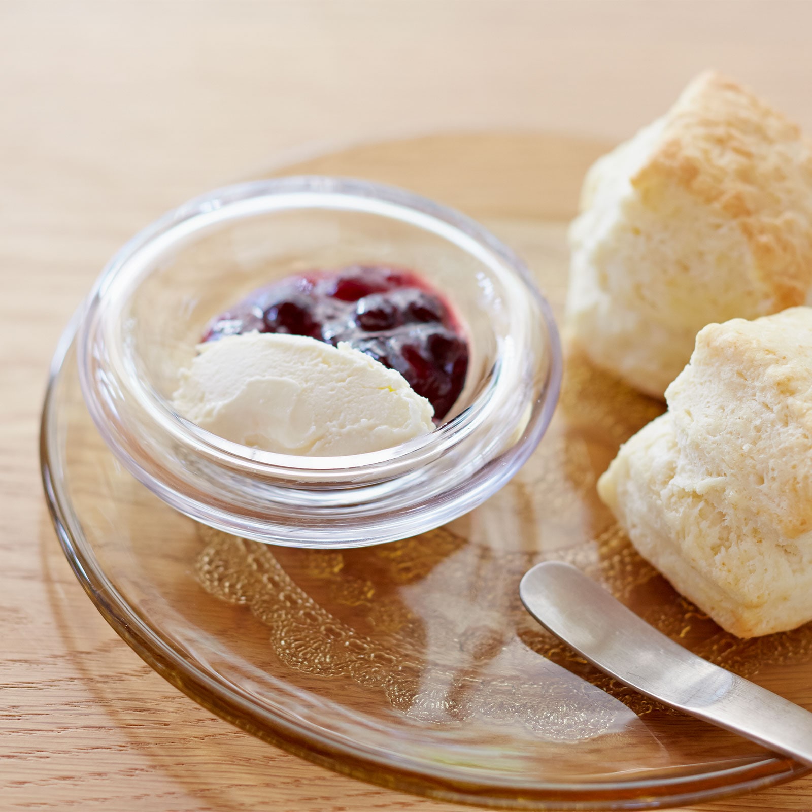 レース：プレート (18cm) 2枚セット GIFT | ガラス製品 | Sghr