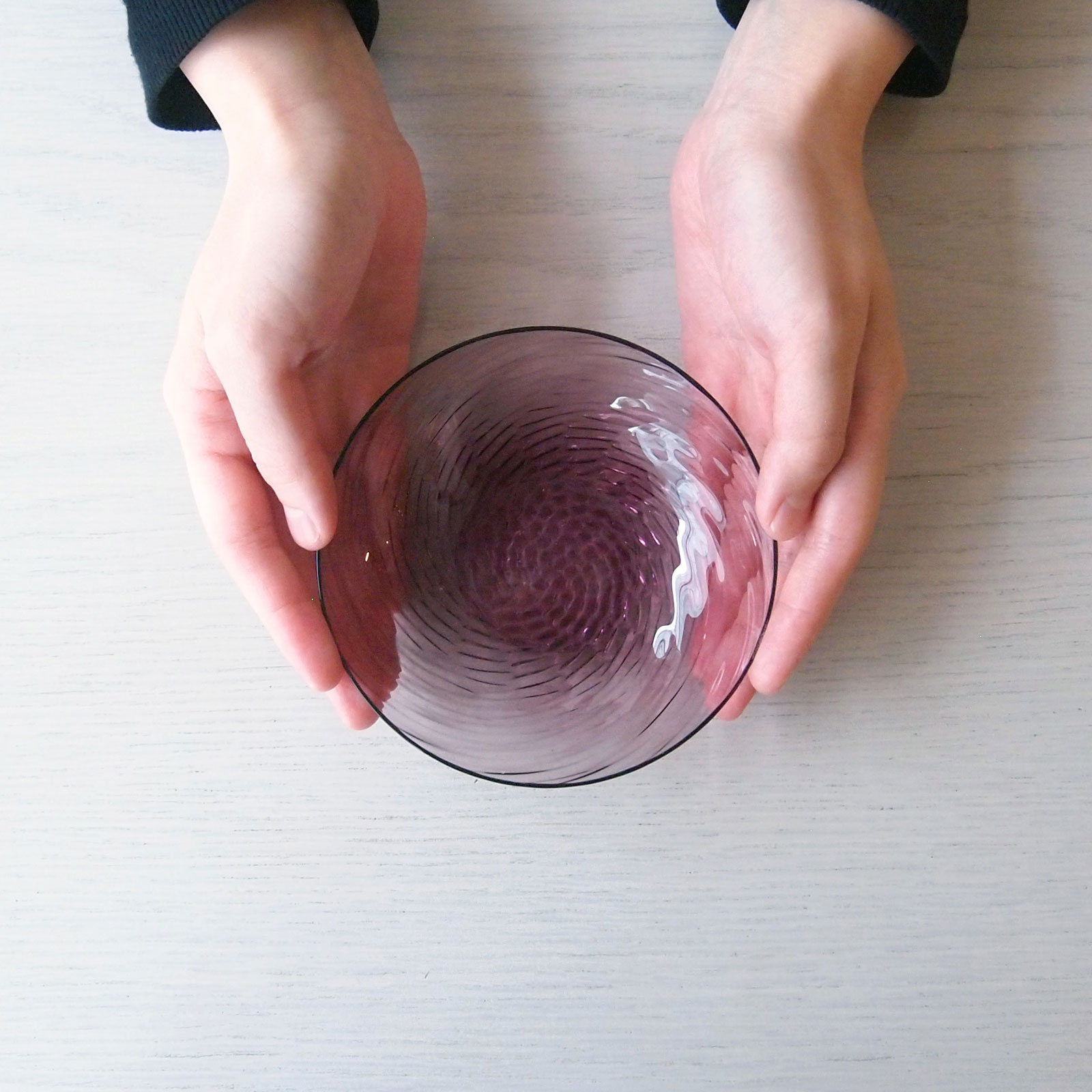 ボラゴ：丸形小皿 (12cm) 2枚セット GIFT | ガラス製品 | Sghr