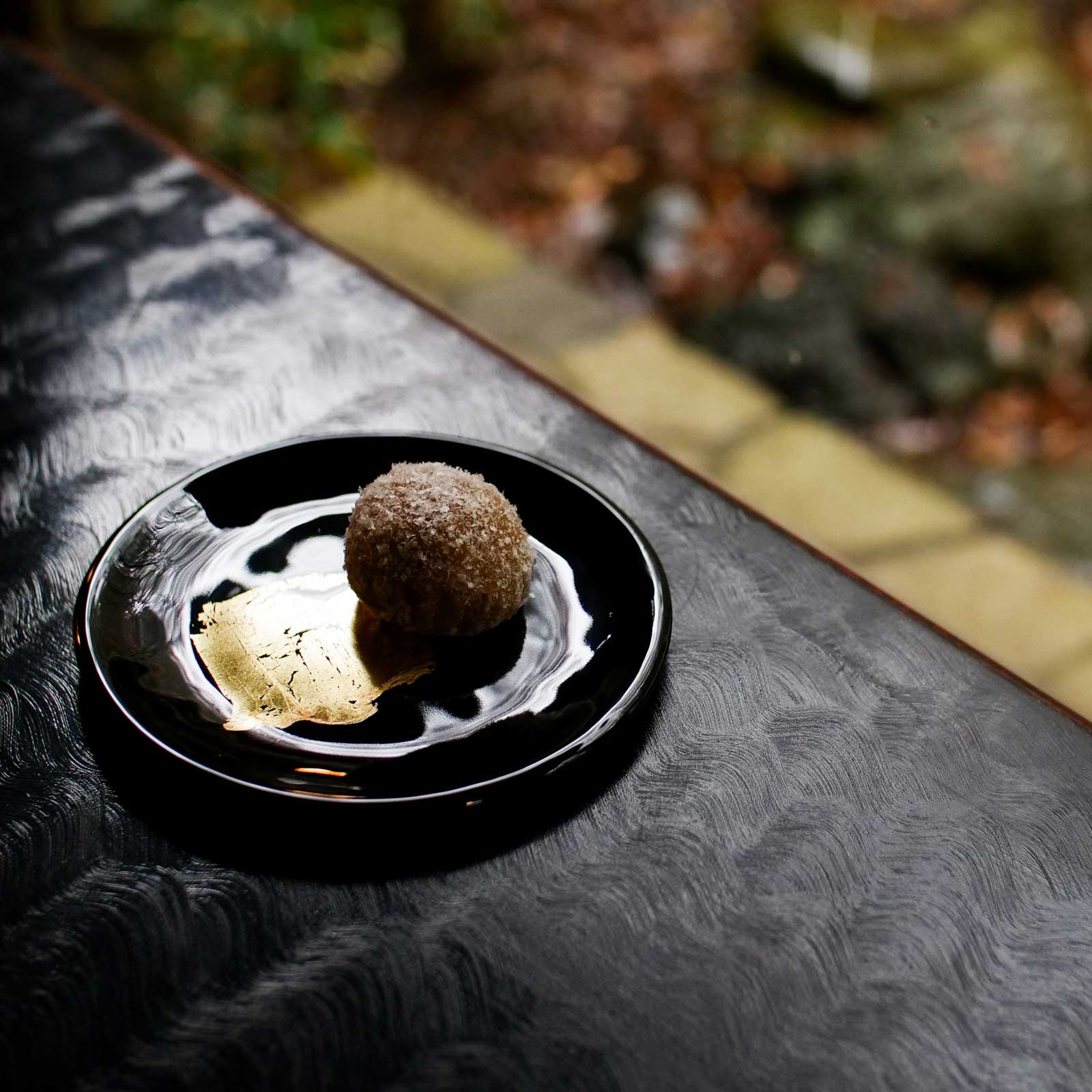 かなざわ：丸形プレート 金箔付 (15cm) | 平皿 | Sghr