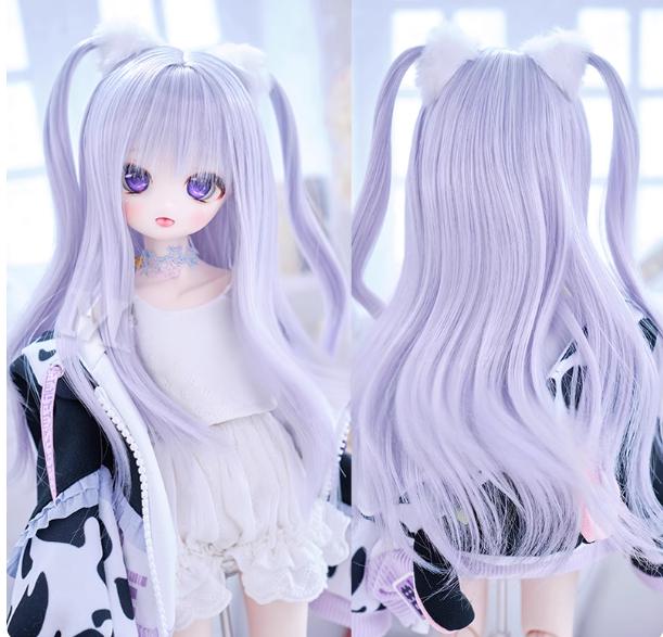 U-4699【mwss】1/4,1/3ドール(頭囲18~23cm)用ウィッグ(9色あり