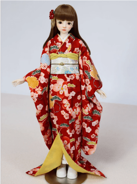 AF11472【fqx】1/4 MSDド－ル用着物 | ◇ドール洋服（種類別）,着物