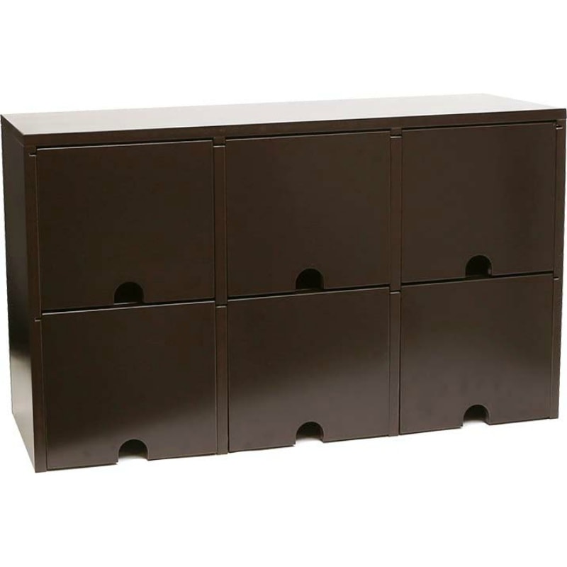 在庫限り/納期未定】小次郎 彫金机用整理棚 ブラウン[沖縄・離島別途