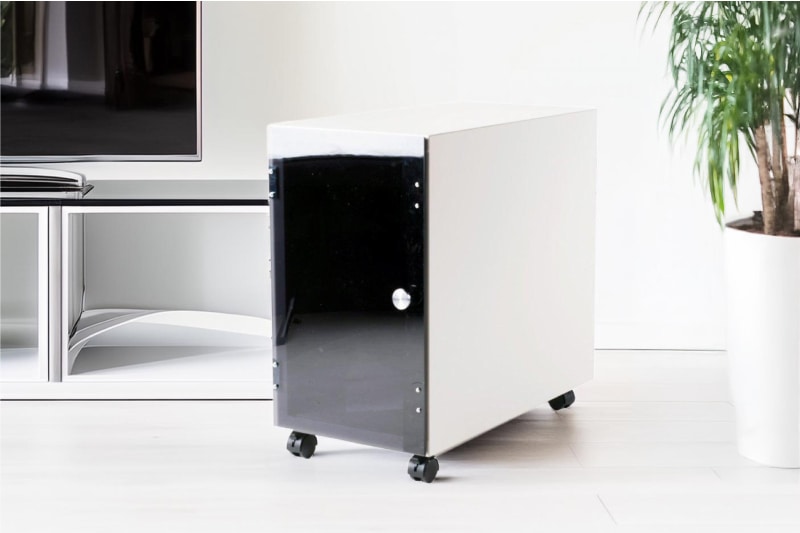 防塵ラック Tidy Box CPU W5 ライトグレー | セイテック