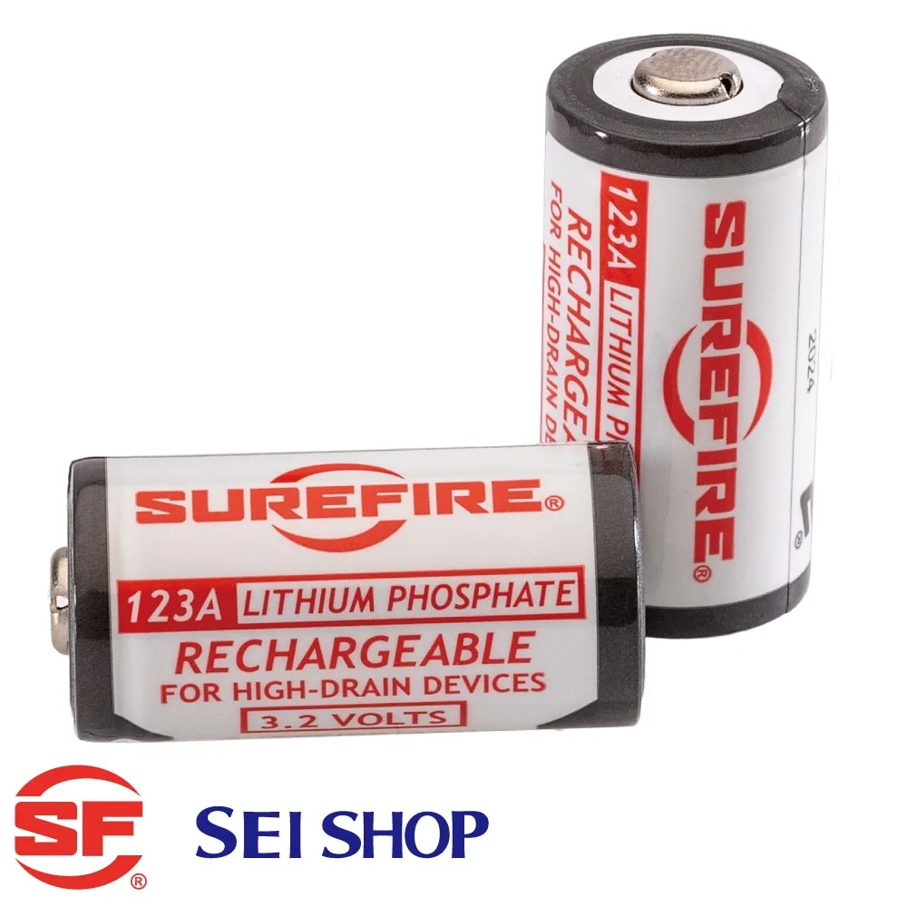 SFLFP123-KIT 123Aリチウムイオン充電式電池チャージャー＆バッテリー