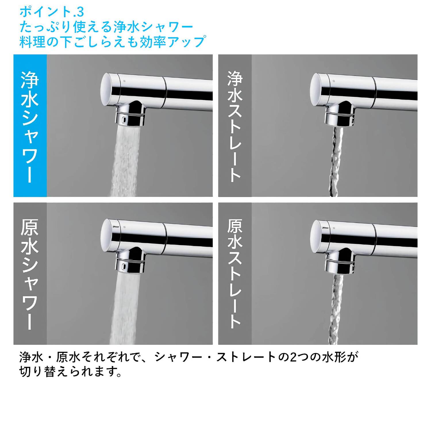 タカギ 【LS106MN-NNTN】 蛇口一体型浄水器 LS シングルレバー混合栓