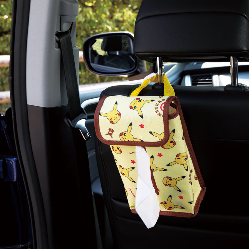 メール便対象品】 ティッシュ ボックス カバー ポケモン 吊り下げ 車