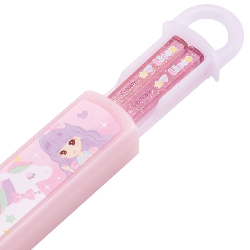 抗菌食洗機対応箸箱セット 箸16.5cm リカちゃん23