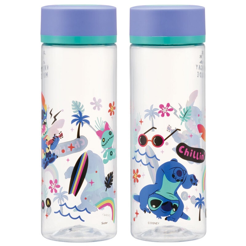 シンプルデザインブローボトル 400ml スティッチ カラフル