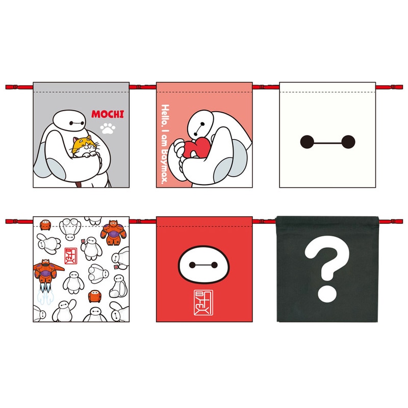 スケーター キャラクター ブラインド 巾着 M 全6種類 レアデザイン1