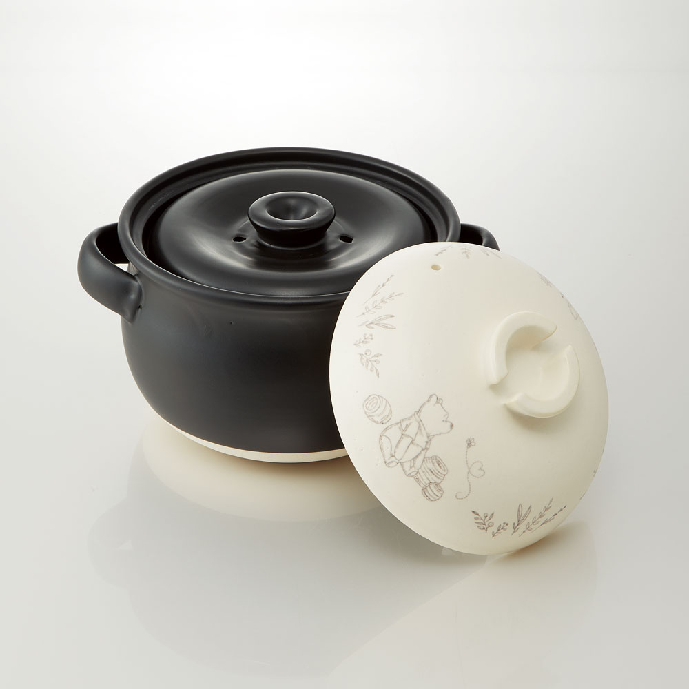 萬古焼 ご飯 鍋 3合 ばんこやき 万古焼 陶器 焼き物 スケーター skater