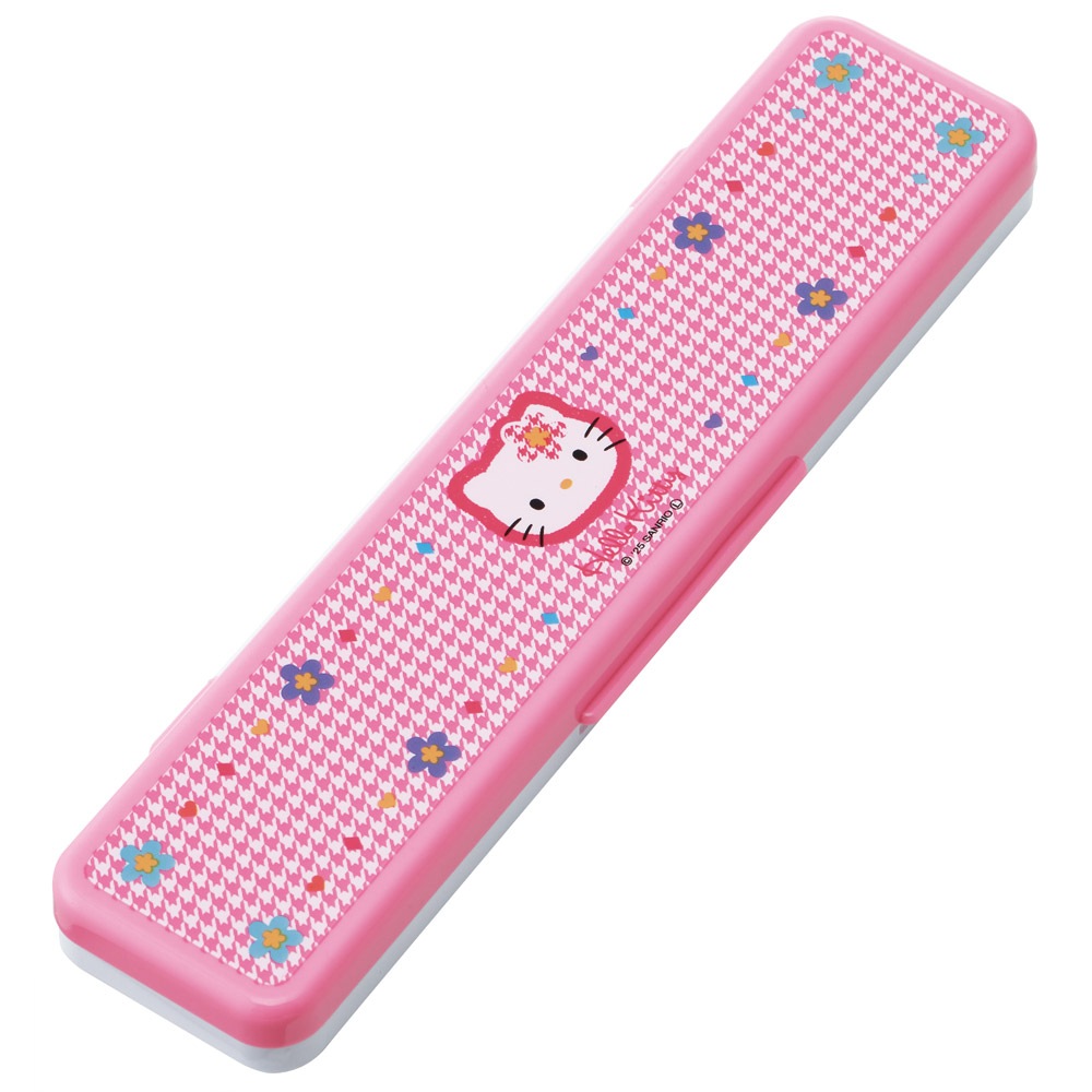 抗菌音が鳴らないコンビセット(箸・スプーン) 箸18cm ハローキティ