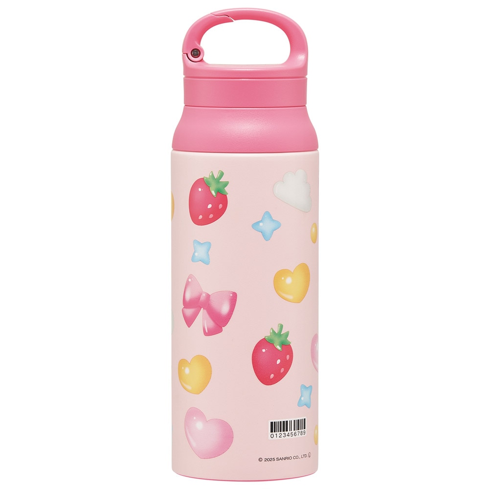 スケーター 水筒 600ml カラビナ ハンドル ステンレス ボトル 保温