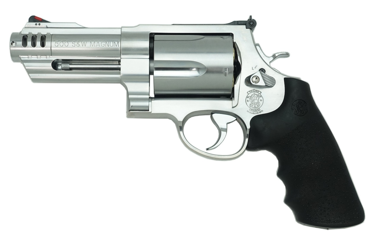 タナカワークス ガスリボルバー S&W M500 PC 3+1inch ステンレス