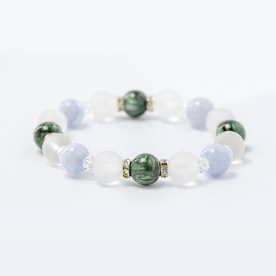 恋愛 レディース ピンクタイガーアイ&ローズクォーツ パワーストーン