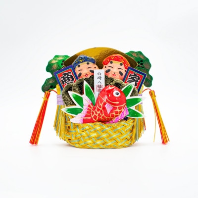 三つ俵 二福神・俵飾り｜白崎八幡宮