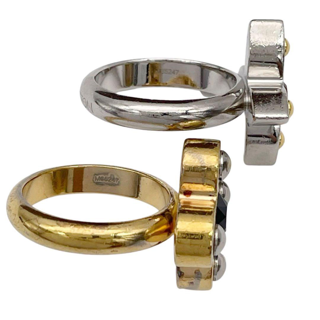 LOUIS VUITTON ルイヴィトン バーグ ラブレターズリング 指輪 メタル