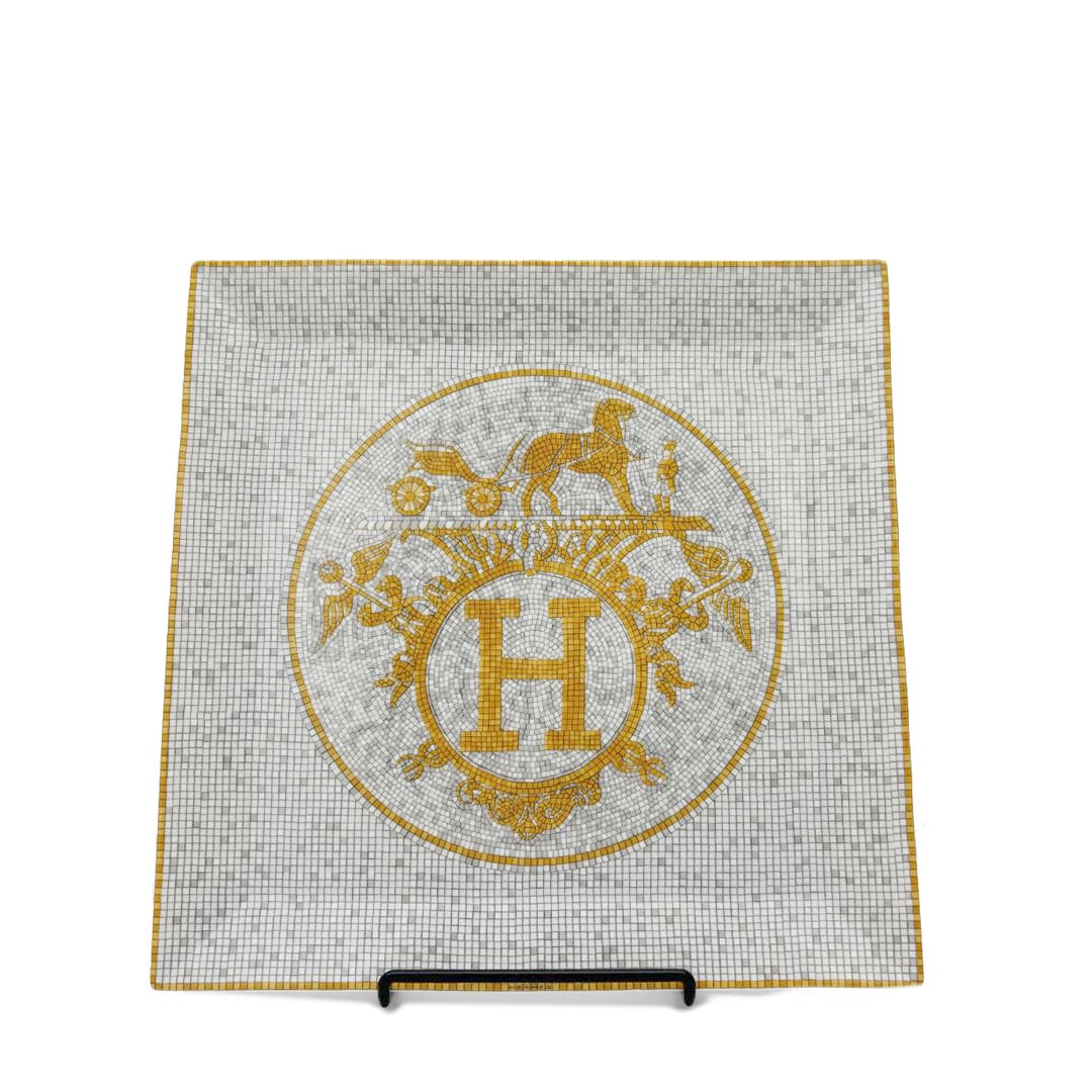 HERMES エルメス モザイク24 ヴァンキャトル 23cm プチカレ No.5