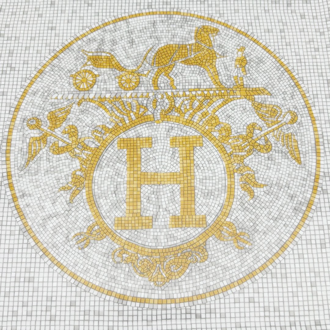 HERMES エルメス モザイク24 ヴァンキャトル 23cm プチカレ No.5