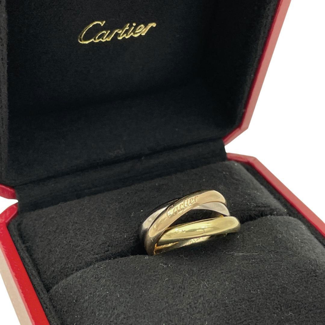 Cartier カルティエ トリニティリング 指輪 クラシック 750（K18PG/YG