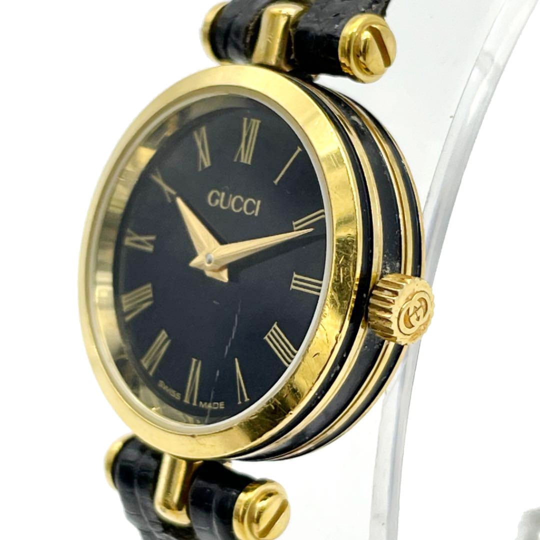 GUCCI グッチ レディース 腕時計 シェリーライン クオーツ リザード