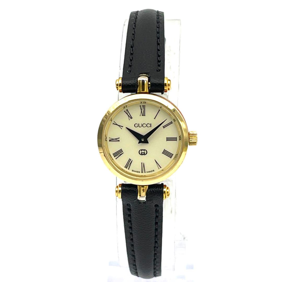 GUCCI グッチ レディース 腕時計 シェリーライン クオーツ リザード