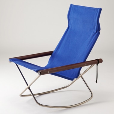 ニーチェアエックス ロッキング ナチュラル／ブルー | Nychair X