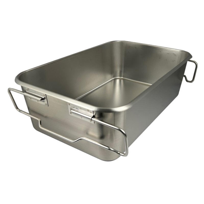 HACCP】【NSF】18-8 給食バット 運搬型 半カールフランジタイプ