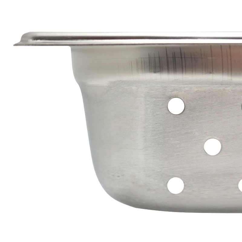 18-8 スーパーデラックスパン穴明き 1/1サイズ 深さ65mm SH-1912SWP