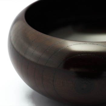 欅応量器（黒摺り漆）｜漆器の島安【うるわしうるし】根来塗、食器