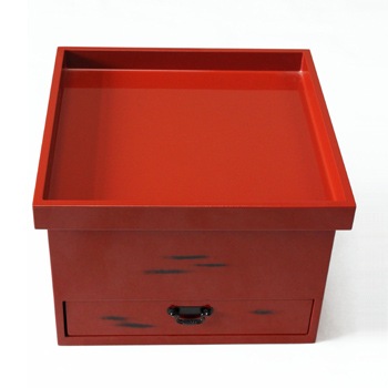 根来塗箱膳｜漆器の島安【うるわしうるし】根来塗、食器、テーブル