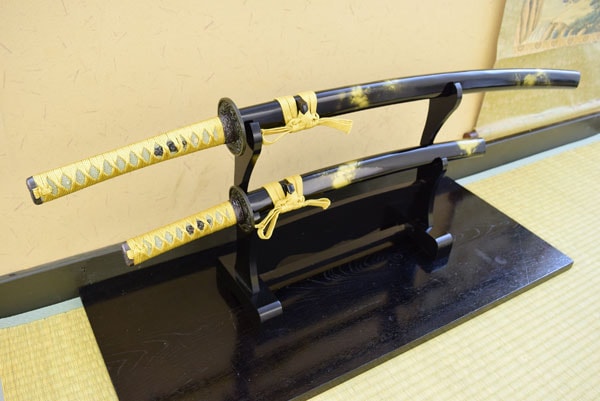 マーブル金 大刀 小刀セット 模造刀｜【公式】模造刀・居合刀の専門店