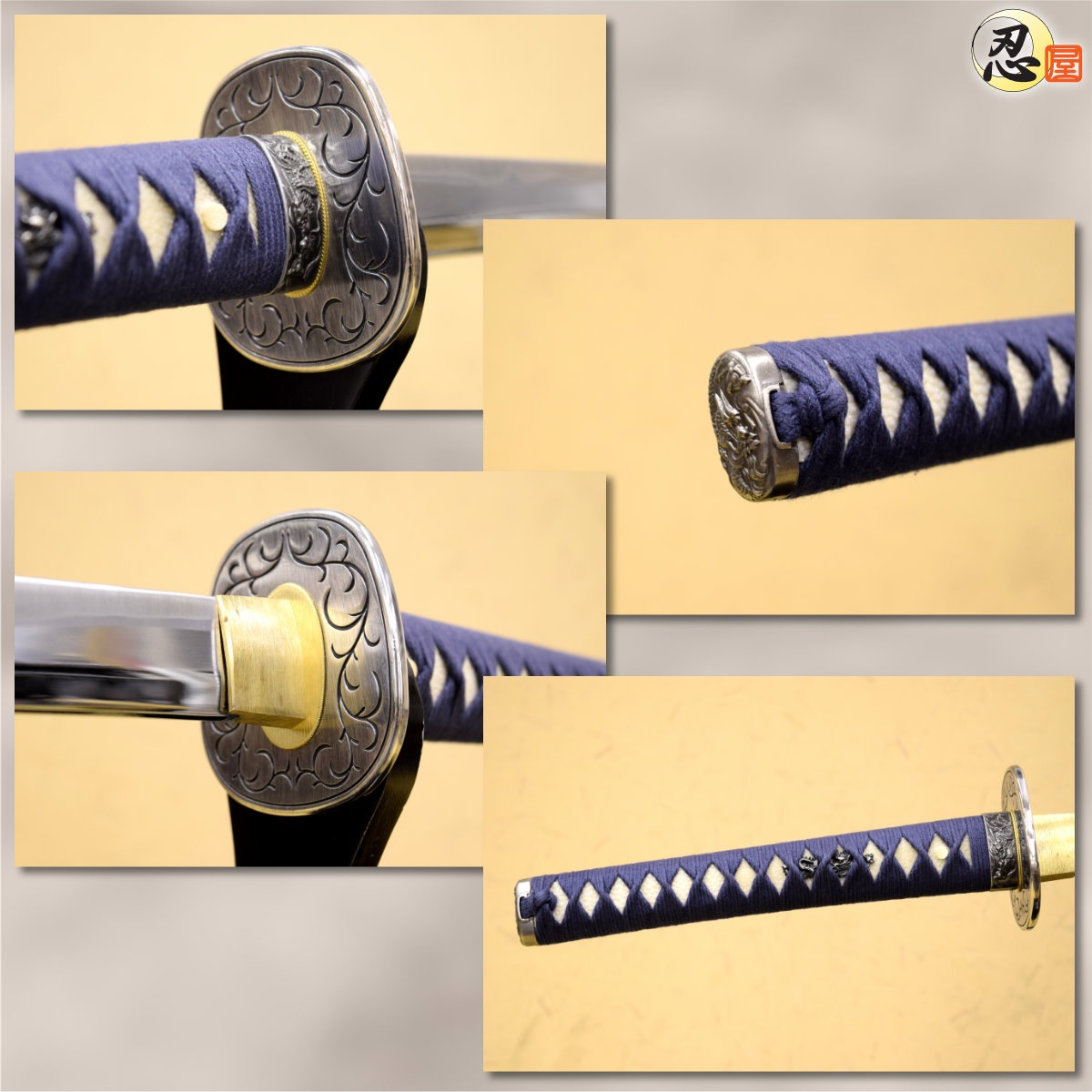 即納品 江雪左文字 左文字作 亜鉛合金刀身 刀袋付 高級模造刀｜【公式