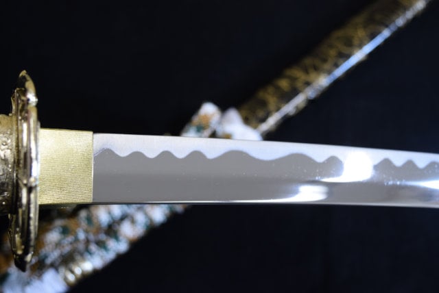 陣太刀 金雲鞘太刀拵え 中級模造刀仕様 刀袋付｜【公式】模造刀・居合