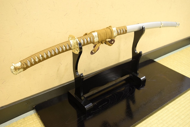 陣太刀 上杉謙信太刀拵え 小豆長光 中模造刀級仕様｜【公式】模造刀