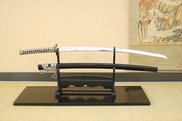 即納品 水心子正秀 勝海舟愛刀 亜鉛合金刀身 刀袋付 高級模造刀