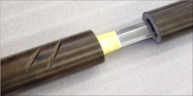 ラスト座頭市仕込み杖 楕円古式鞘木箱付き 刀袋付 尾形刀剣｜【公式