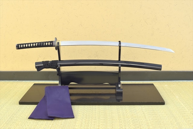 即納品 孫六兼元 武田信玄愛刀 亜鉛合金刀身 刀袋付 高級模造刀