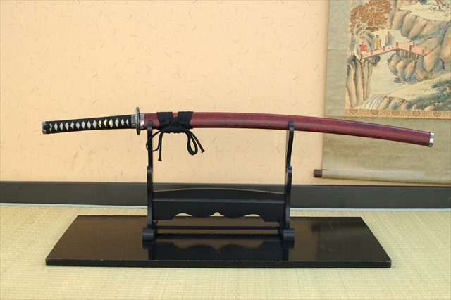 坂本龍馬 赤石目拵え 大刀 模造刀｜【公式】模造刀・居合刀の専門店