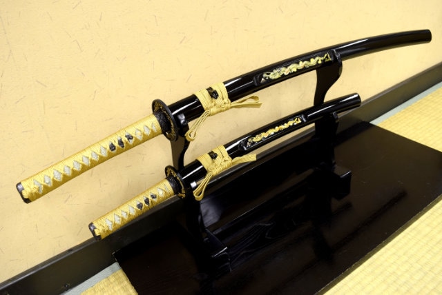 彫金 竜金 大刀 小刀セット刀身竜彫 模造刀｜【公式】模造刀・居合刀の