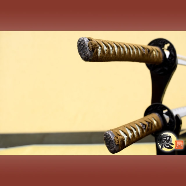 濃金茶 大刀 小刀セット 模造刀｜【公式】模造刀・居合刀の専門店「忍屋」