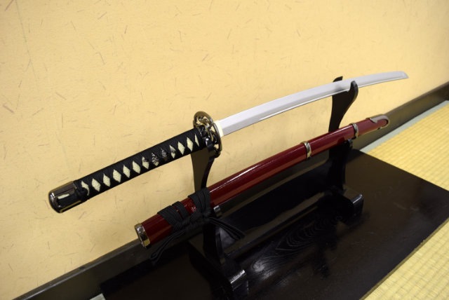 竹光刀 道中差し 中刀 シルバー塗｜【公式】模造刀・居合刀の専門店