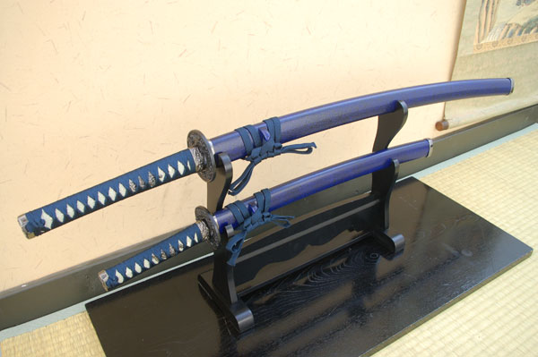 青石目 大刀 小刀セット 模造刀｜【公式】模造刀・居合刀の専門店「忍屋」