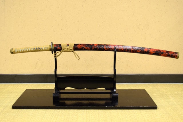 竹光刀 逆刃刀 粗茶 刃文入り｜【公式】模造刀・居合刀の専門店「忍屋」