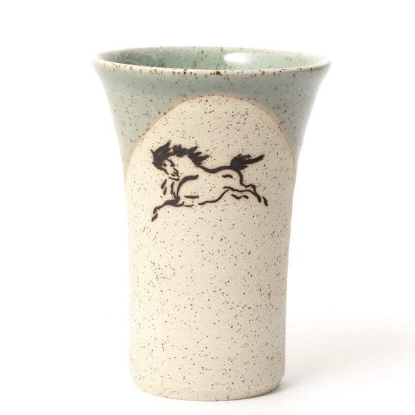 大堀相馬焼 松永窯 小タンブラー(ピンク) | すべての商品 |福島県の