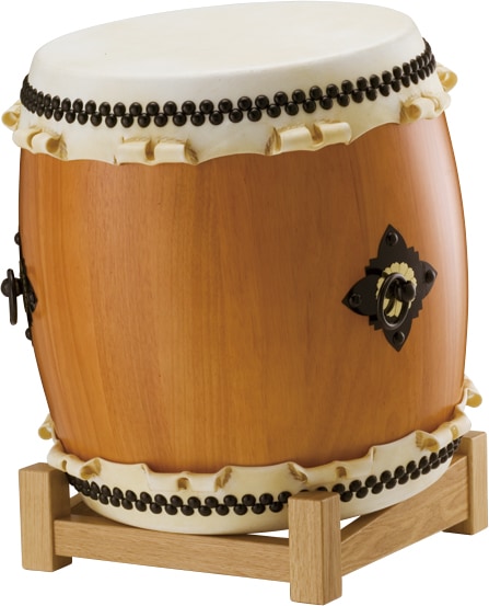 受注製作】1尺5寸(45cm) 大太鼓 (宮太鼓) 目有胴 Wadaiko Mearidou 和