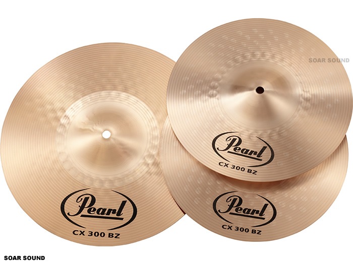 Pearl パール スリムサイズ シンバルセット 自宅練習 入門 初心者用 RT