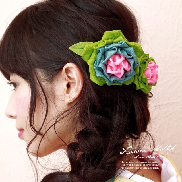 つまみ細工 髪飾り 振袖 着物 成人式 卒業式| きもの館 創美苑