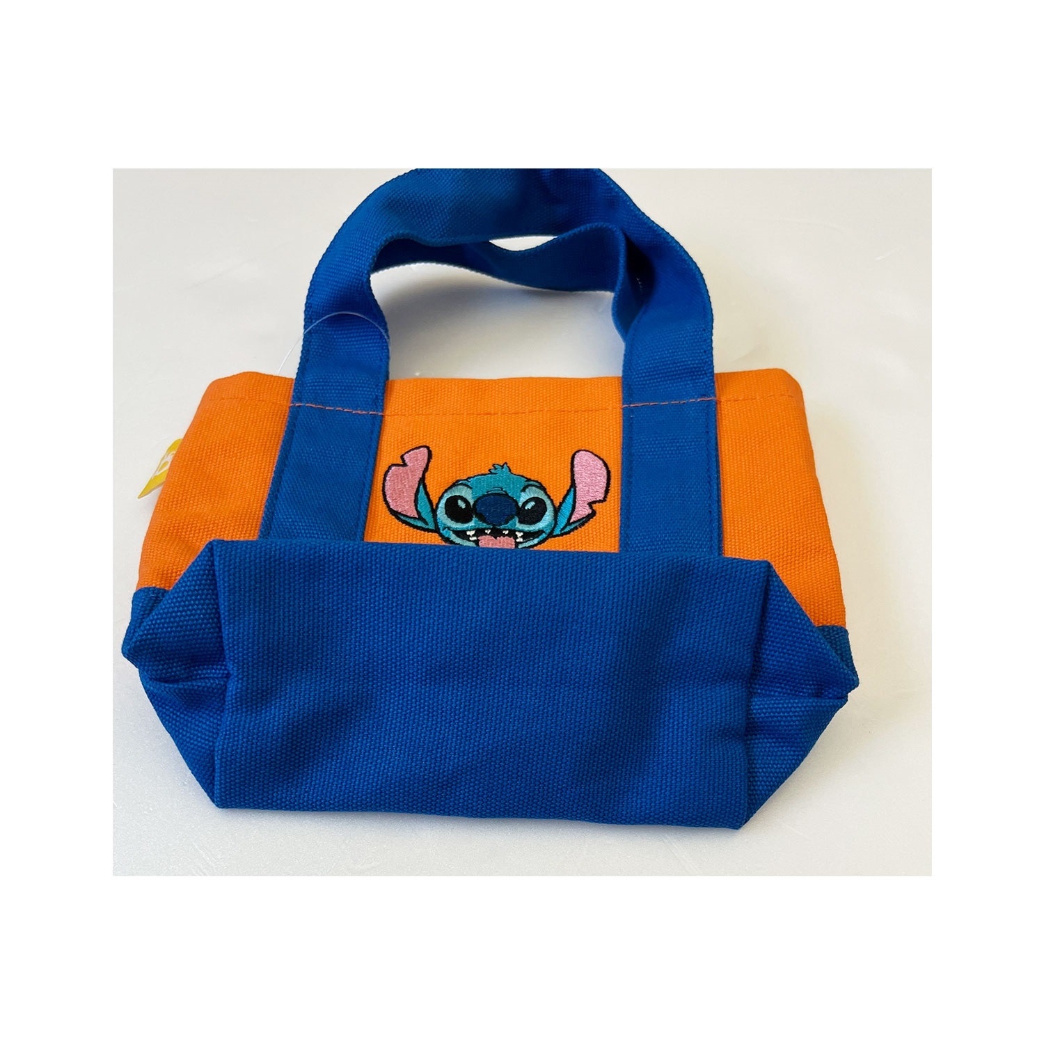 公式]Disney ディズニー 刺しゅう ミニバッグ スティッチ/フェイス