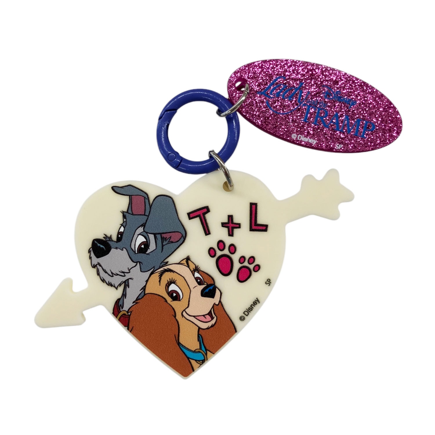 公式] ディズニー NOSTALGICA アクリルキーホルダー わんわん物語